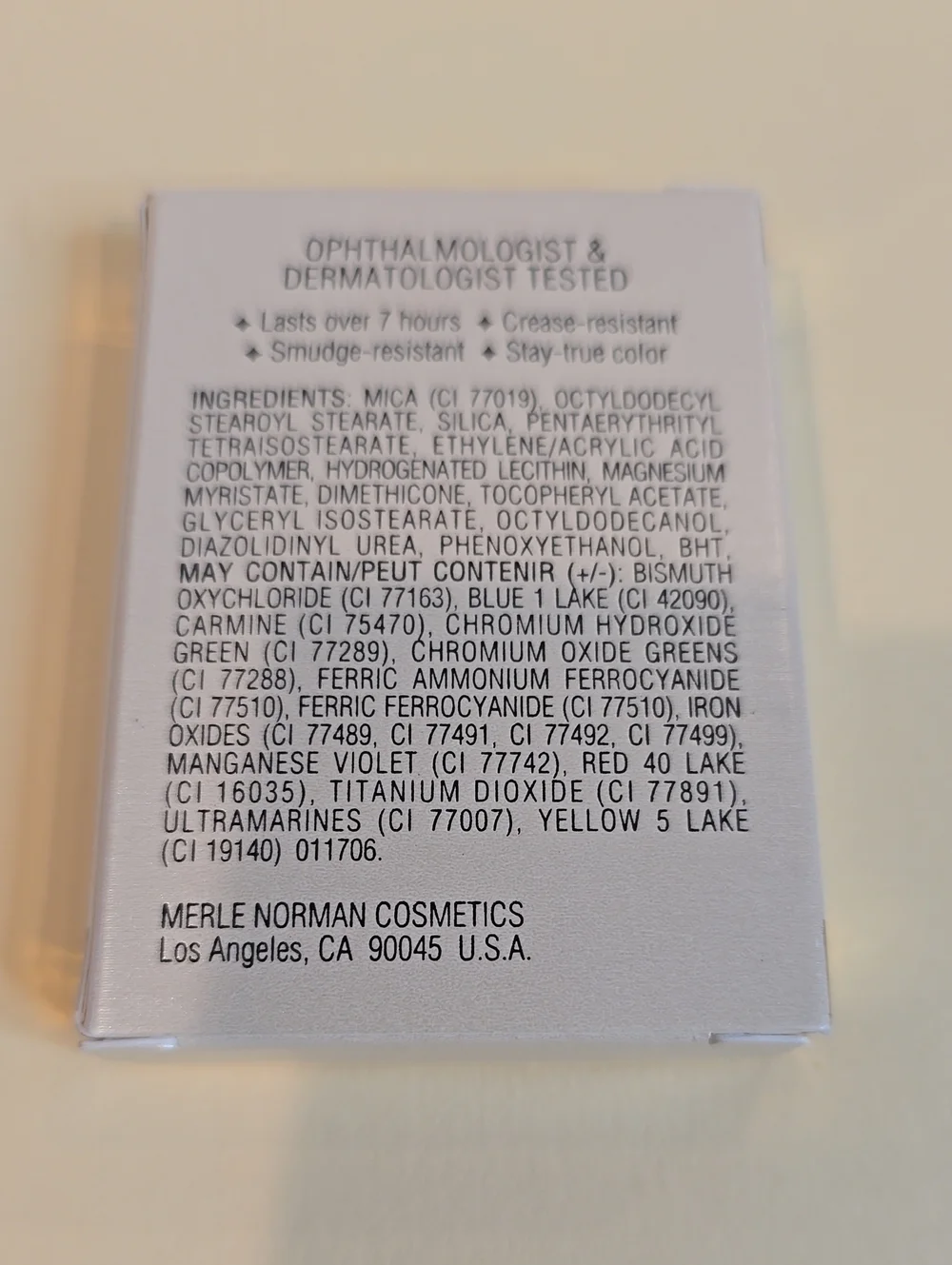 Merle Norman Luxiva Lasting Eyecolor - Soft Lavender
